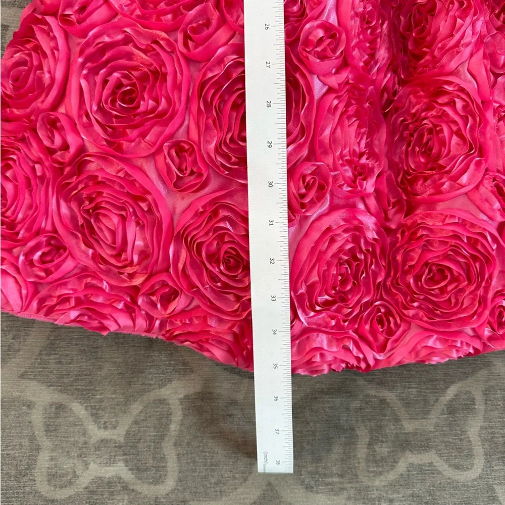 American Princess Pink dress with Rose embellishments